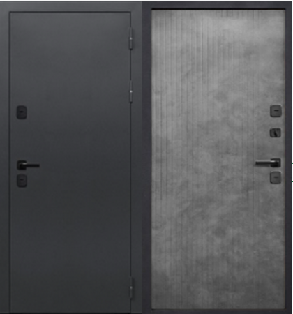 ТЕРМО ЭВЕРЕСТ БУКЛЕ ГРАФИТ / БЕТОН ЛОФТ ГРЕЙ