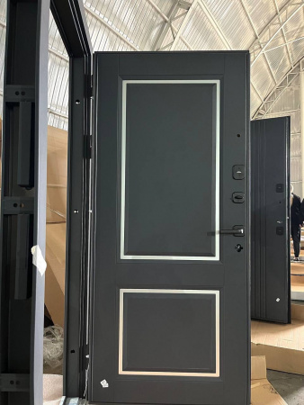 LUXOR КЛАССИКА САТИН ГРАФИТ/ЭМАЛИТ БЕЛЫЙ